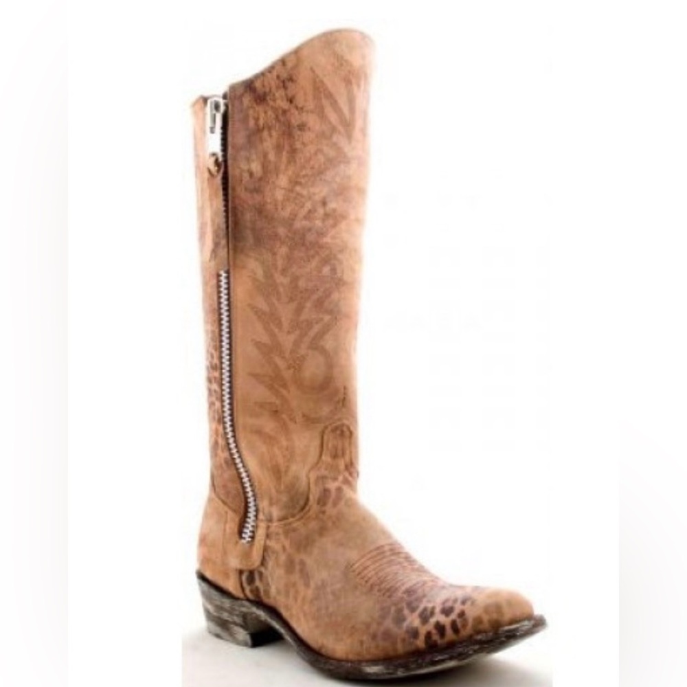 Old Gringo Razz 13“ Leopard Western Boots